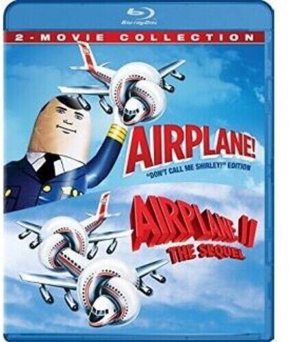 Airplane! / Airplane II: The Sequel: 2-Movie Collection Blu-ray Cover