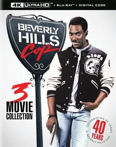 Beverly Hills Cop: 3-Movie Collection 4K UHD Cover
