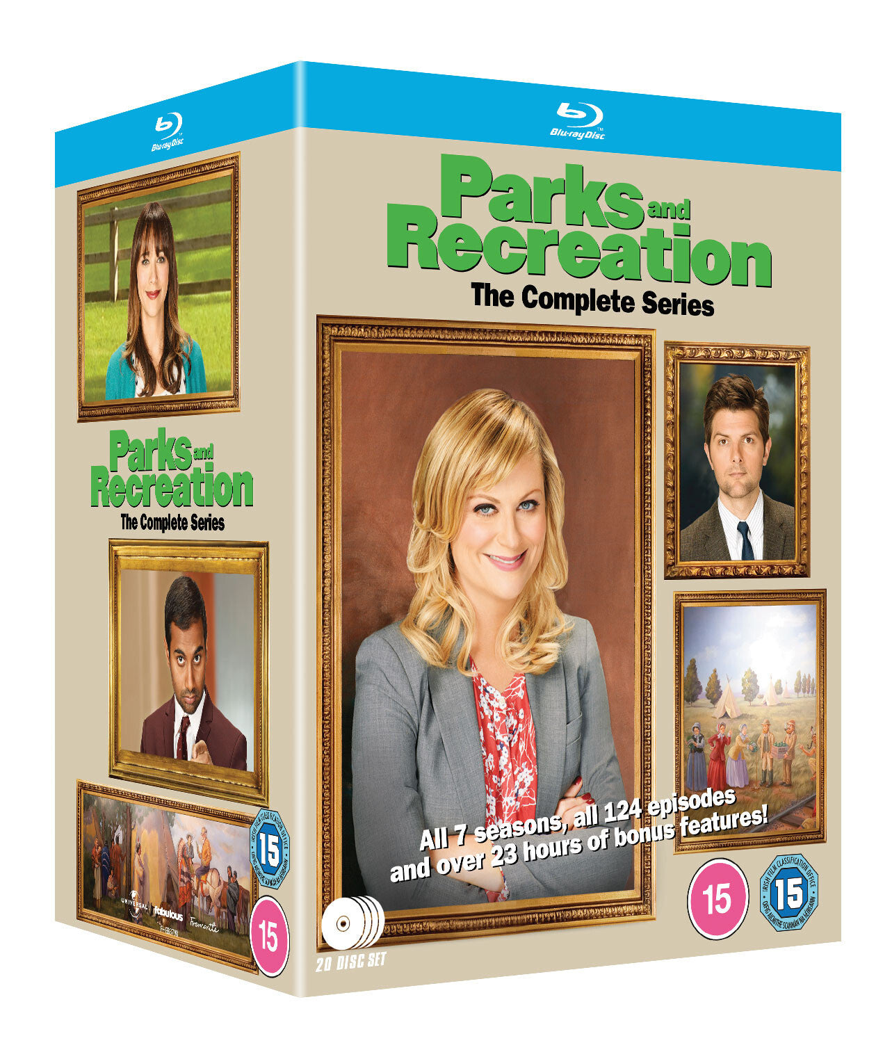 Parks and Recreation The Complete Series Blu-ray Cover