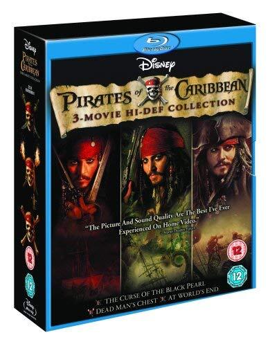 Pirates of the Caribbean Trilogy Blu-ray Cover
