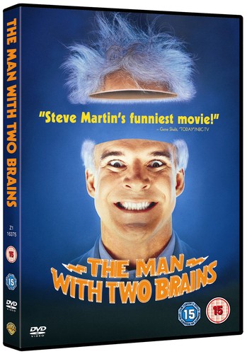 The Man With Two Brains DVD Cover