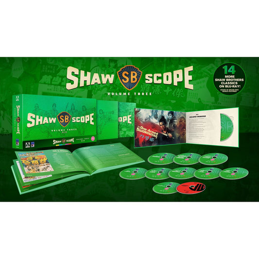 Shawscope: Volume 3 Collector's Edition Box Set Blu-ray Cover