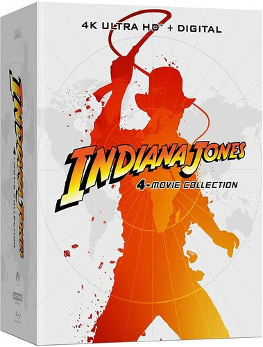 Indiana Jones: 4-Movie Collection 4K UHD Cover