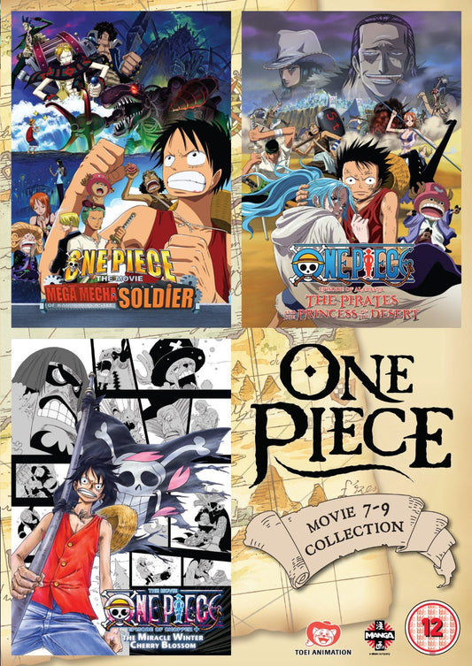 One Piece: Movie Collection 3 DVD Cover