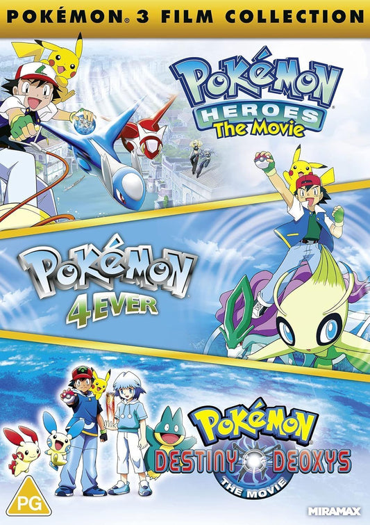 Pokemon 3-Movie Collection DVD Cover