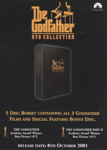 The Godfather Trilogy DVD Cover