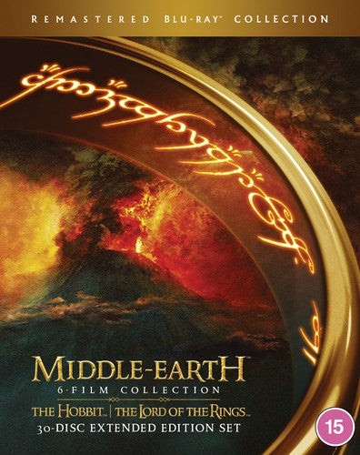 Middle-Earth: 6- Film Collection - Extended Edition Blu-ray Cover