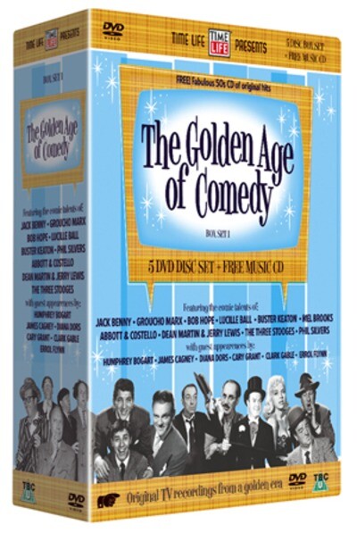 Golden Age Of Comedy Collection DVD Cover