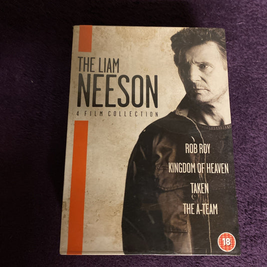 The Liam Neeson Film Collection DVD Cover