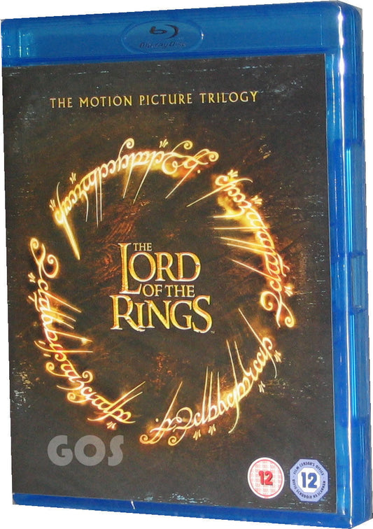 Lord Of The Rings Motion Picture Trilogy Film Edition 3 Blu-ray Cover
