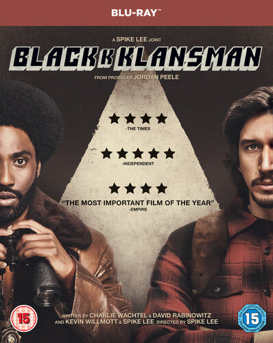 BlackkKlansman Blu-ray Cover