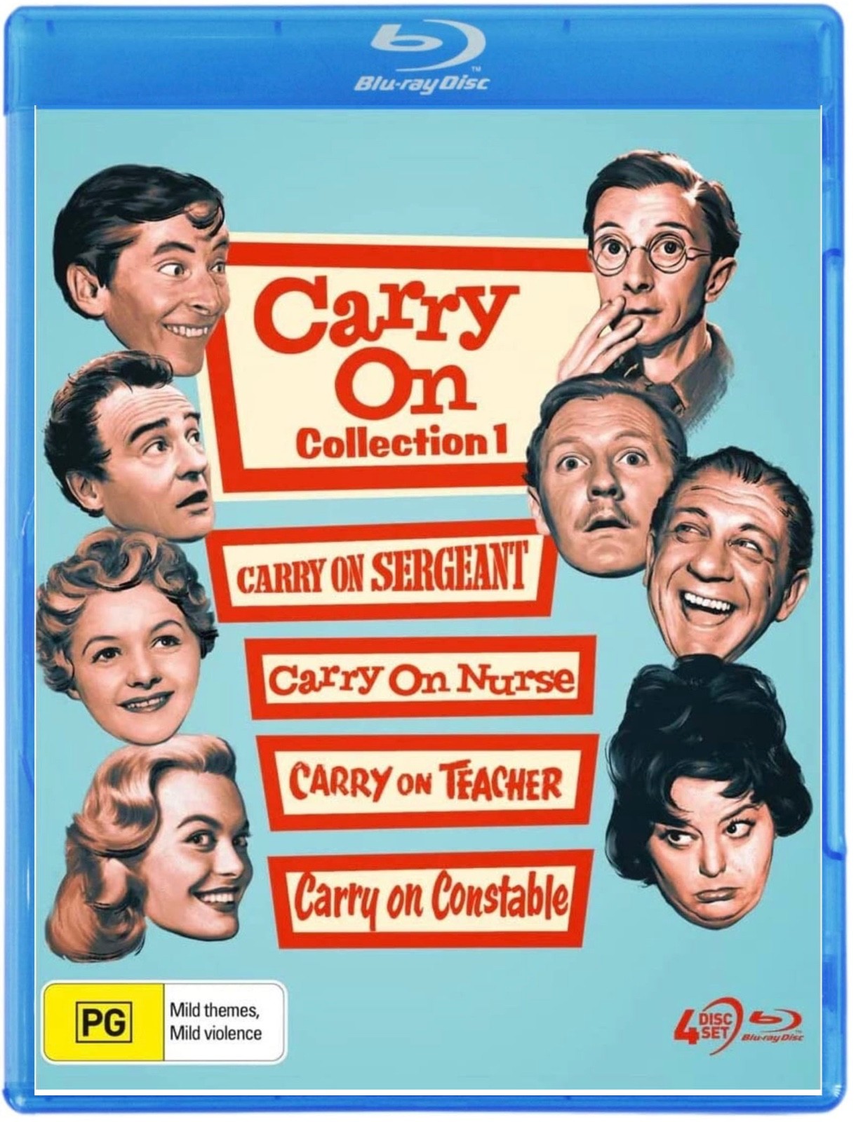 Carry On - 4 Film Collection 1 Blu-ray Cover