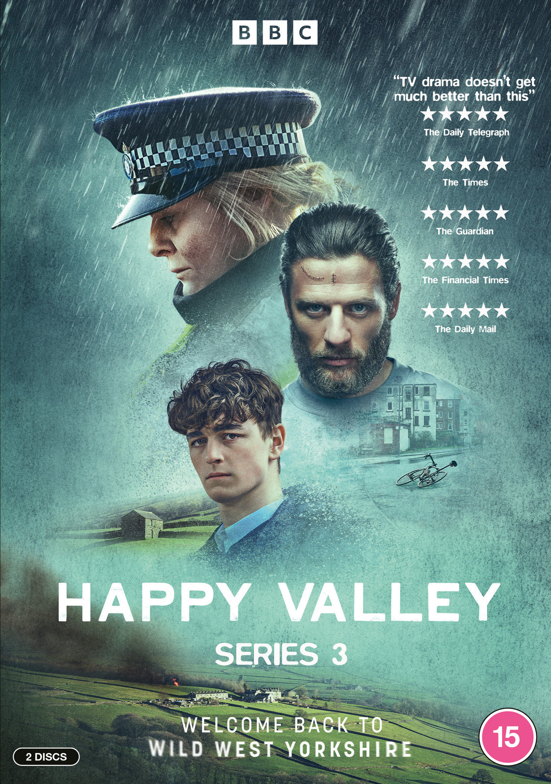 Happy Valley: Series 3 DVD Cover