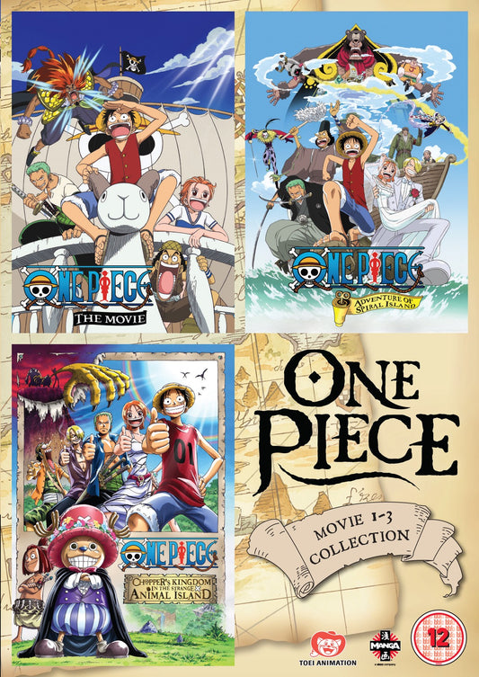 One Piece: Movie Collection 1 DVD Cover