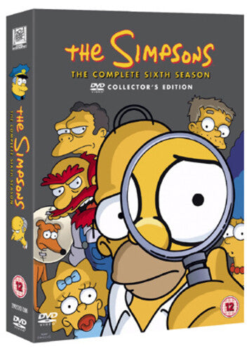 The Simpsons: The Complete Sixth Season DVD Cover