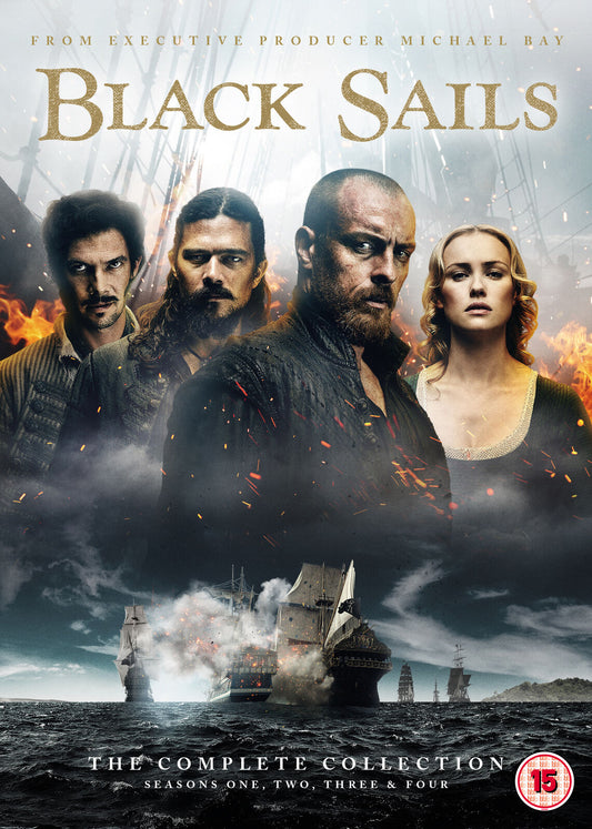 Black Sails: The Complete Collection DVD Box Set DVD Cover