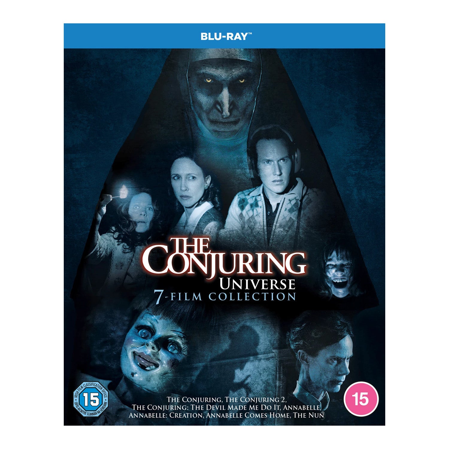 The Conjuring Universe: 7-Film Collection Blu-ray Cover