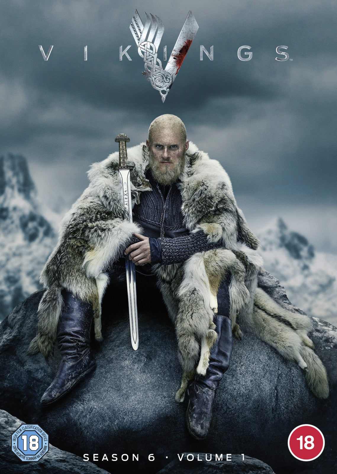 Vikings: Season 6 - Volume 1 Box Set DVD Cover