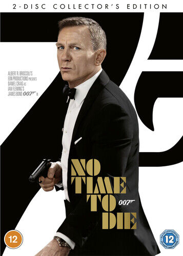 No Time to Die DVD Cover