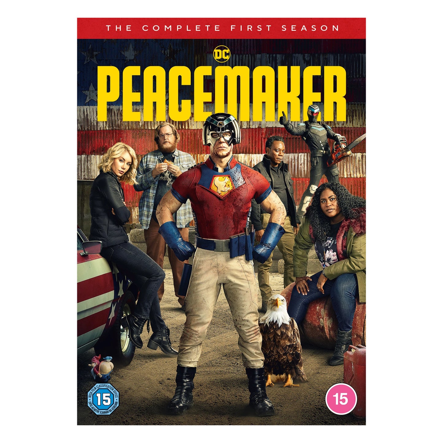 Peacemaker: Season 1 DVD Cover