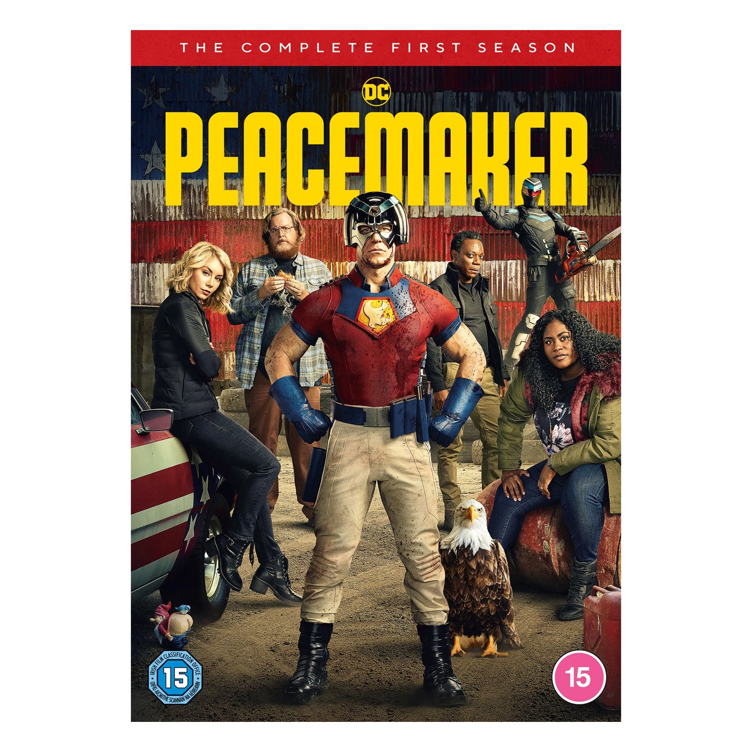 Peacemaker: Season 1 DVD Cover