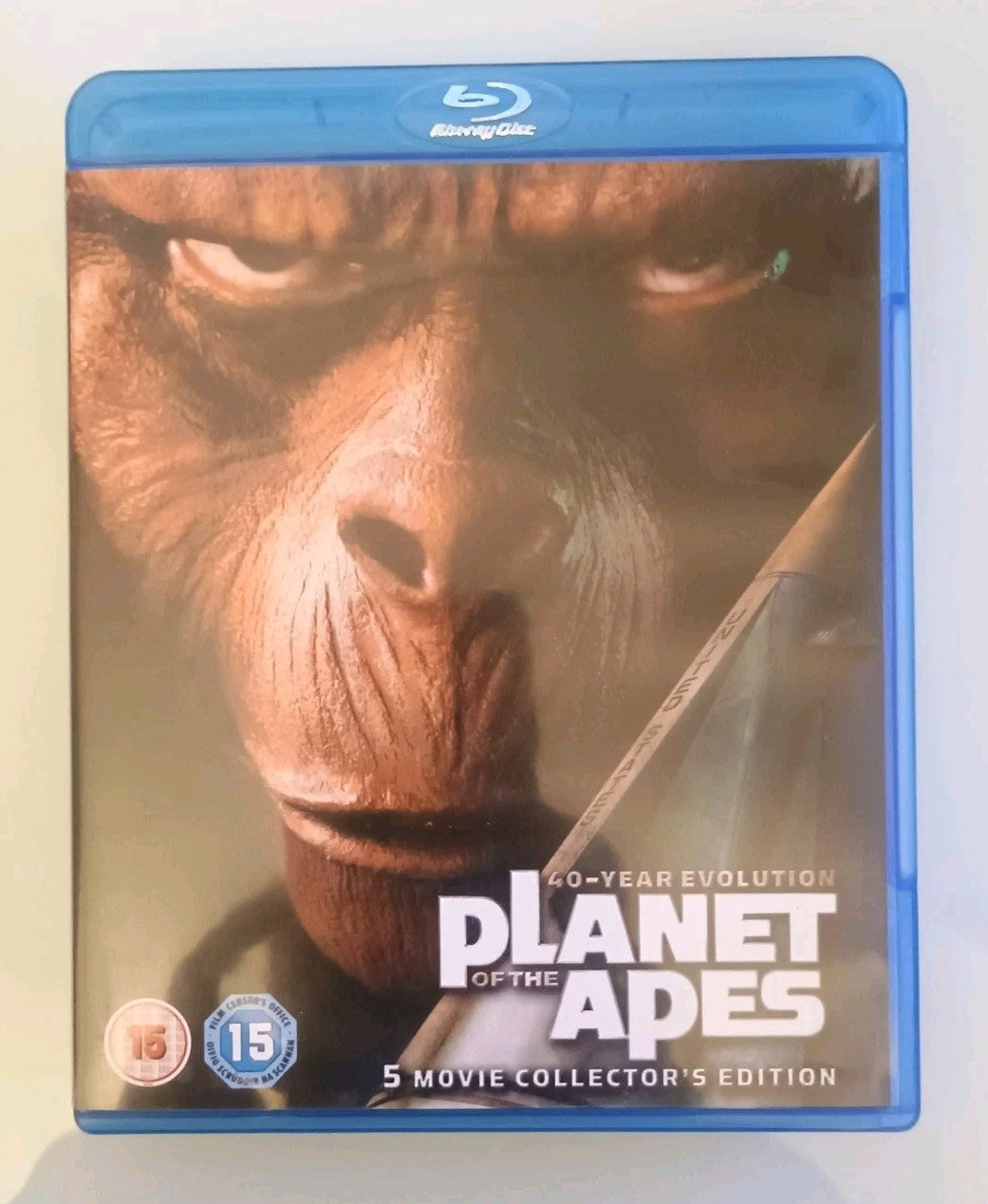 Planet Of The Apes 5 Movie Collection Collector's Blu-ray Cover