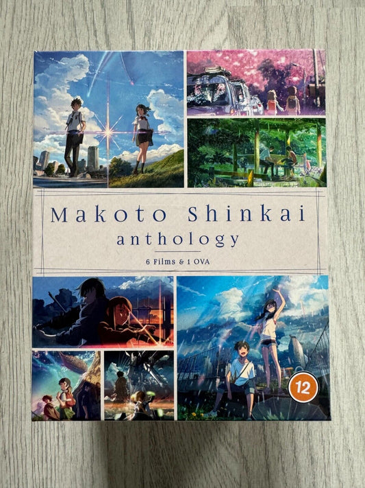 Makoto Shinkai Anthology Limited Edition Blu-ray Collection Blu-ray Cover
