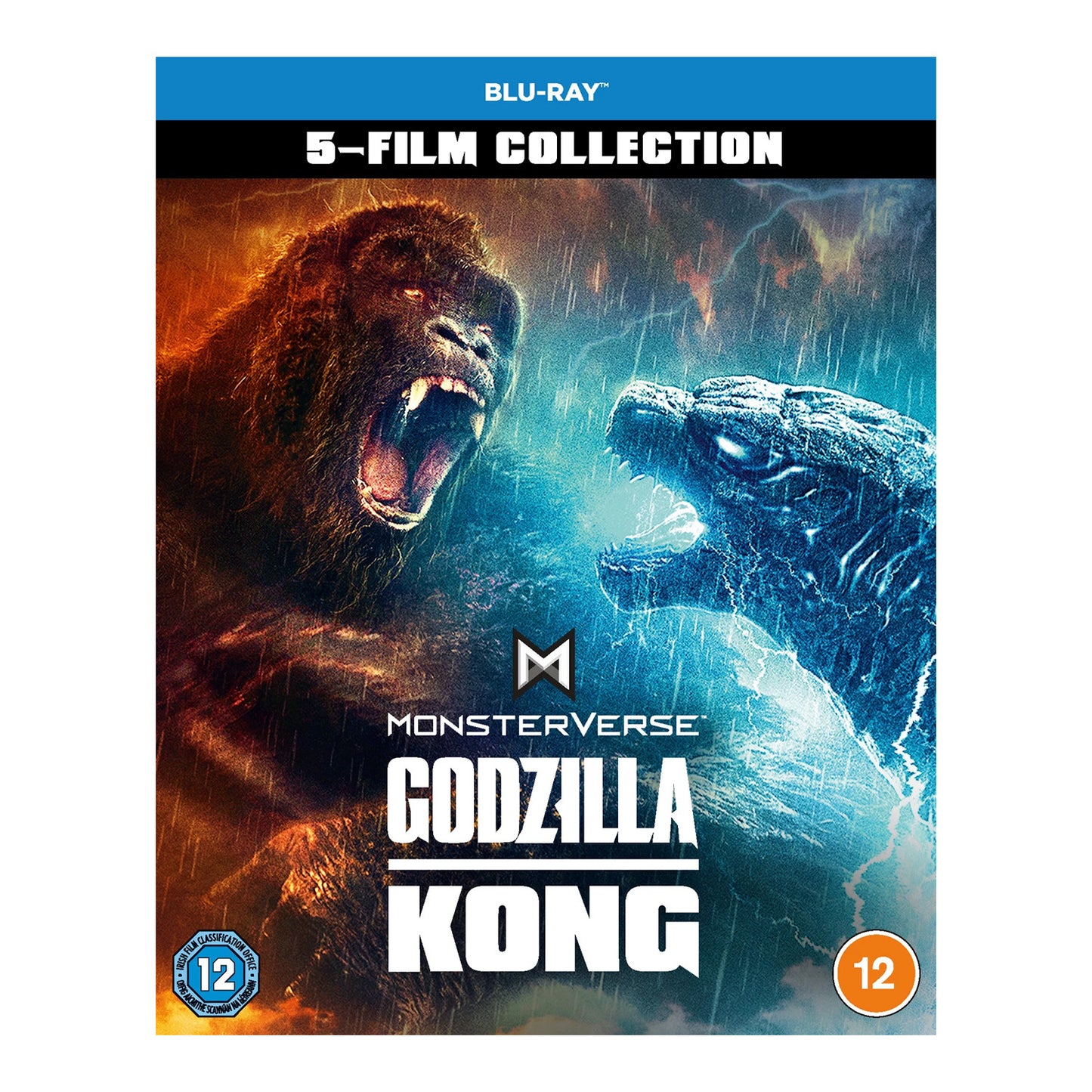 Godzilla X Kong: Monsterverse - 5-Film Collection Blu-ray Cover