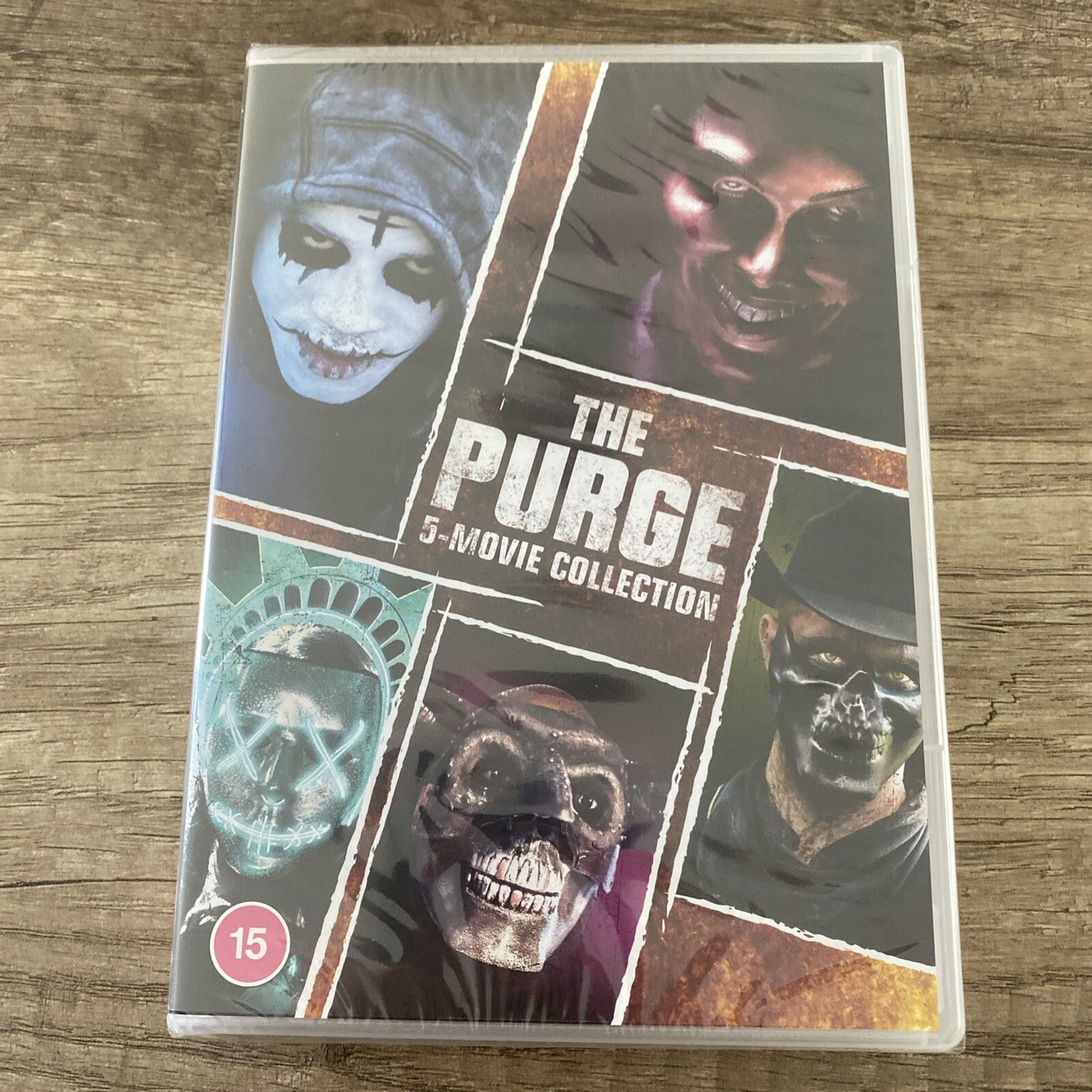 The Purge 5 Movie Collection DVD Cover