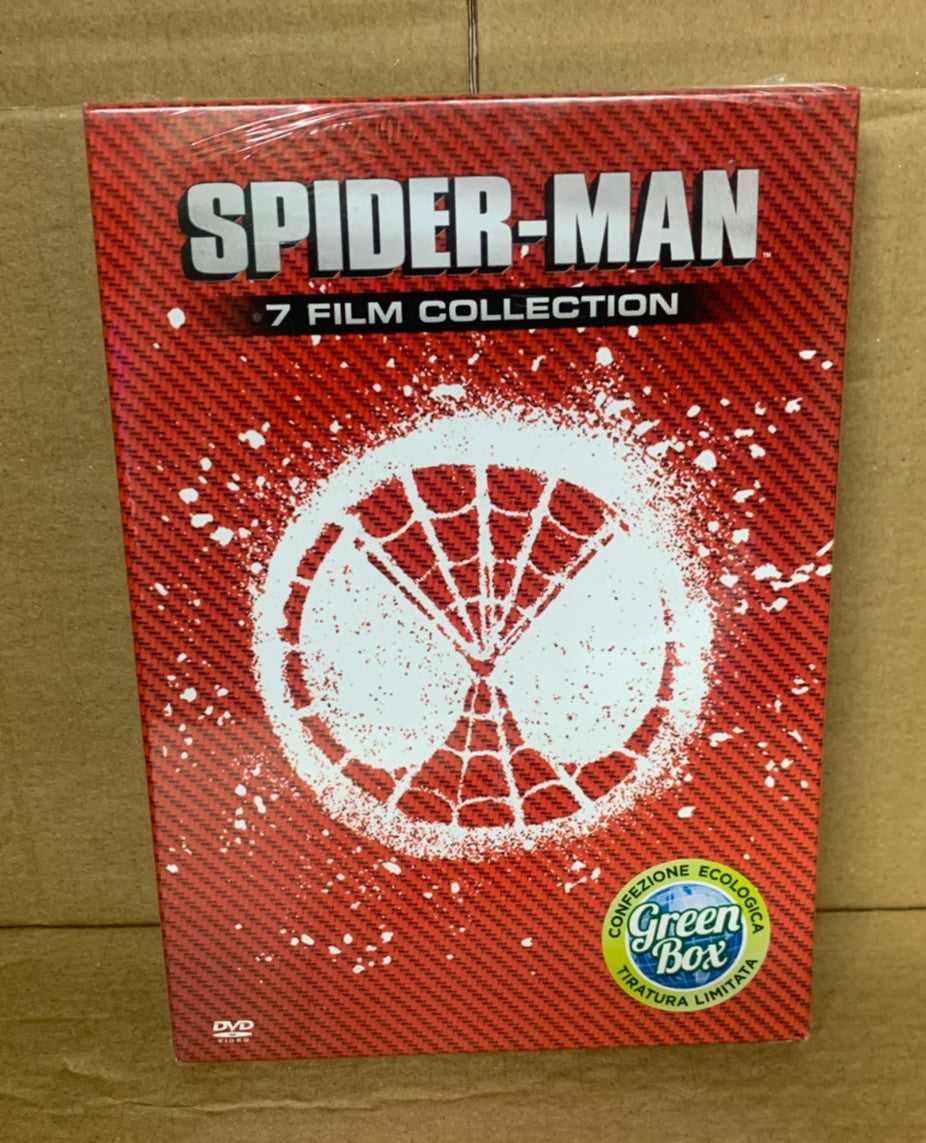 Spider-Man 7 Film Collection "Green Box" DVD Cover