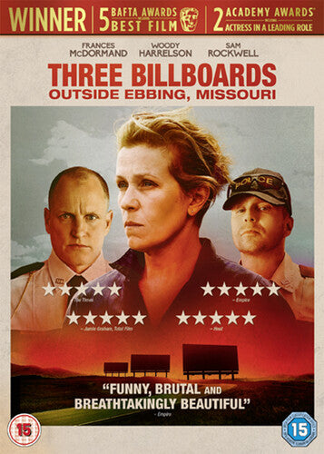 Three Billboards Outside Ebbing, Missouri DVD Cover