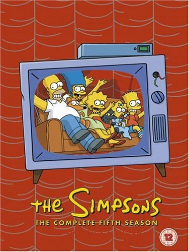 The Simpsons: Complete Season 5 DVD Cover