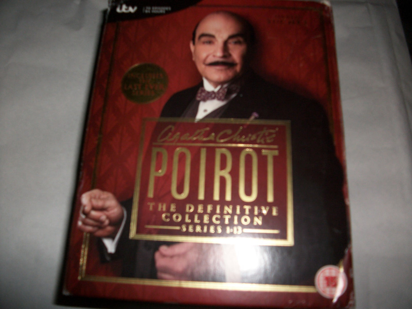 Poirot - 35 Disc Definitive Collection Complete DVD Cover