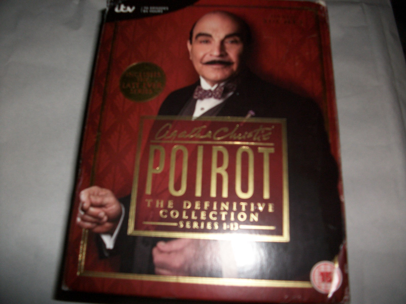 Poirot - 35 Disc Definitive Collection Complete DVD Cover