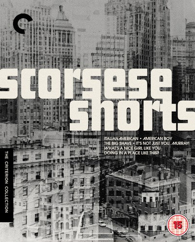 Scorsese Shorts - The Criterion Collection Blu-ray Cover