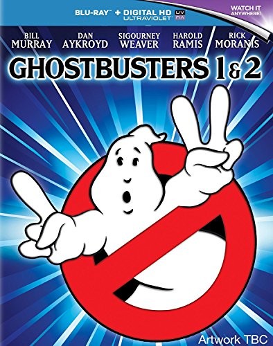 Ghostbusters/Ghostbusters 2 Blu-ray Cover