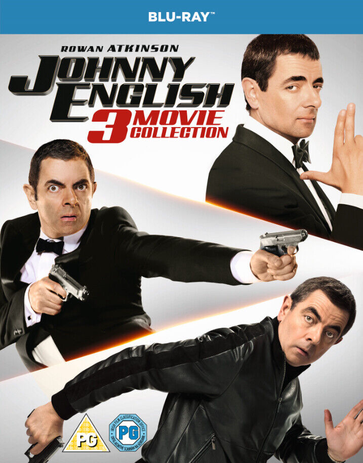 Johnny English: 3-Movie Collection Blu-ray Cover