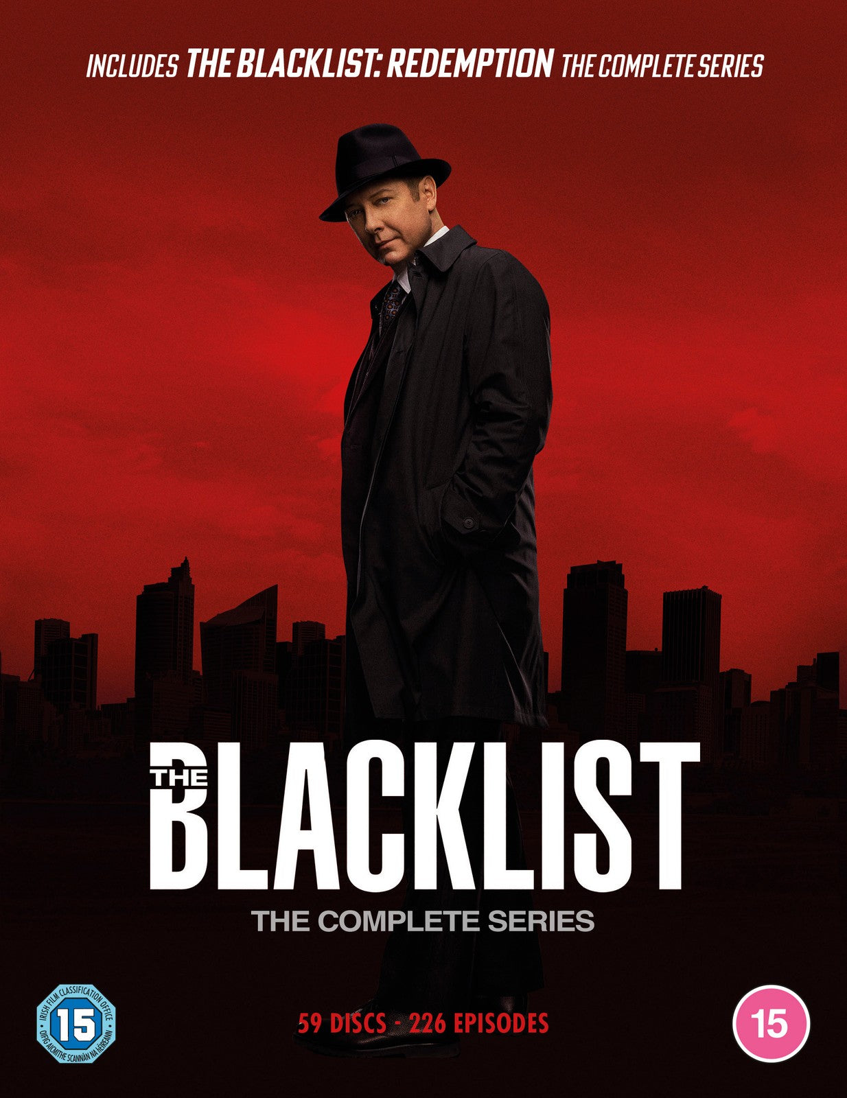 The Blacklist: The Complete Series DVD Cover