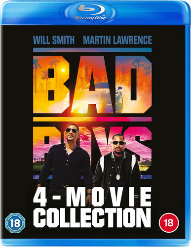 Bad Boys: 4-Movie Collection Blu-ray Cover