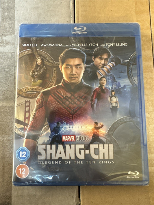 Shang-Chi and The Legend of The Ten Rings Blu-ray Cover