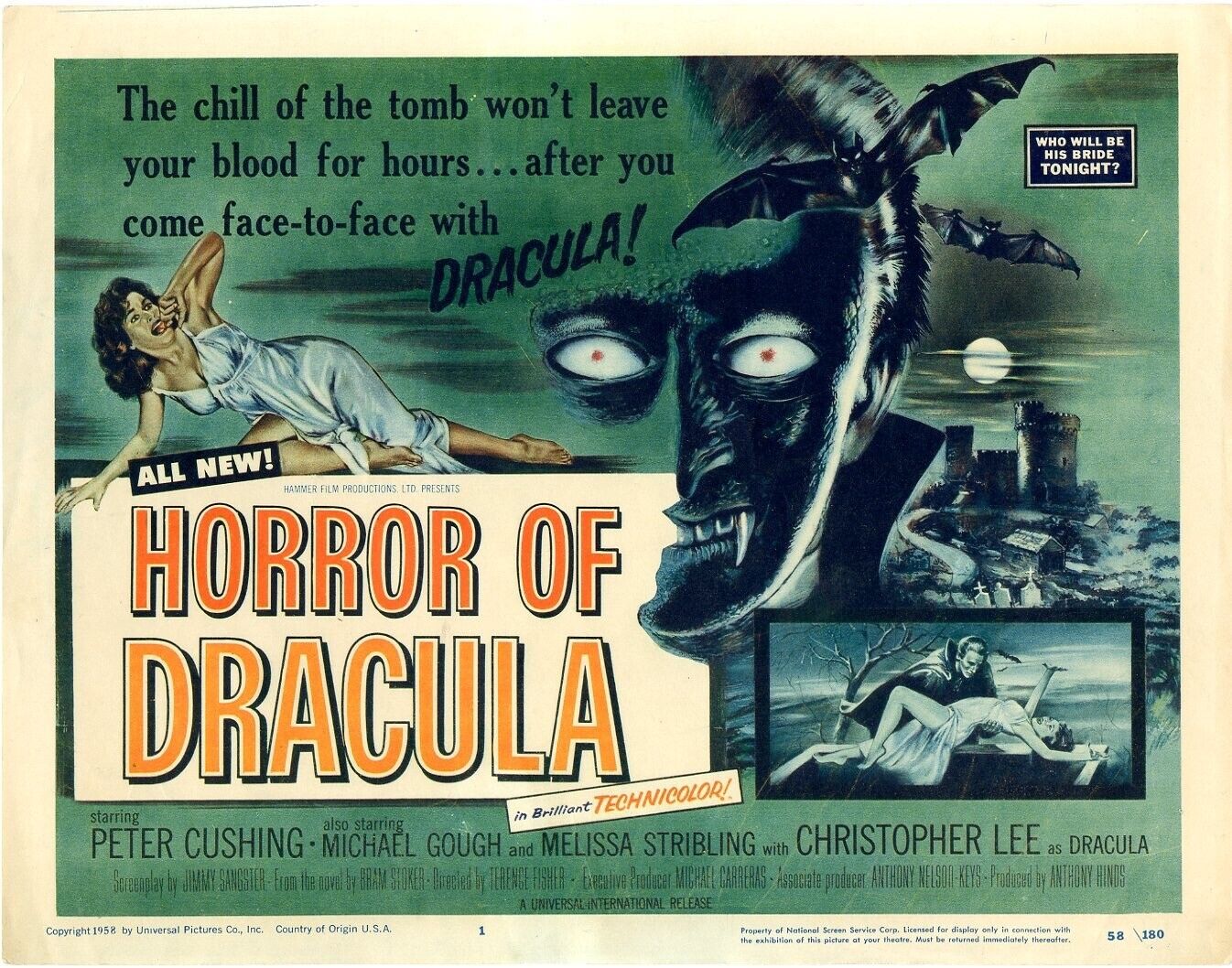 Horror of Dracula DVD Cover