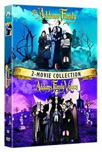 The Addams Family / Addams Family Values: 2 Movie Collection DVD Cover