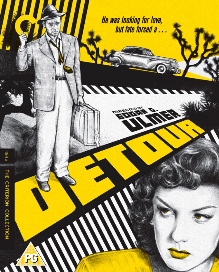 Detour - The Criterion Collection Blu-ray Cover