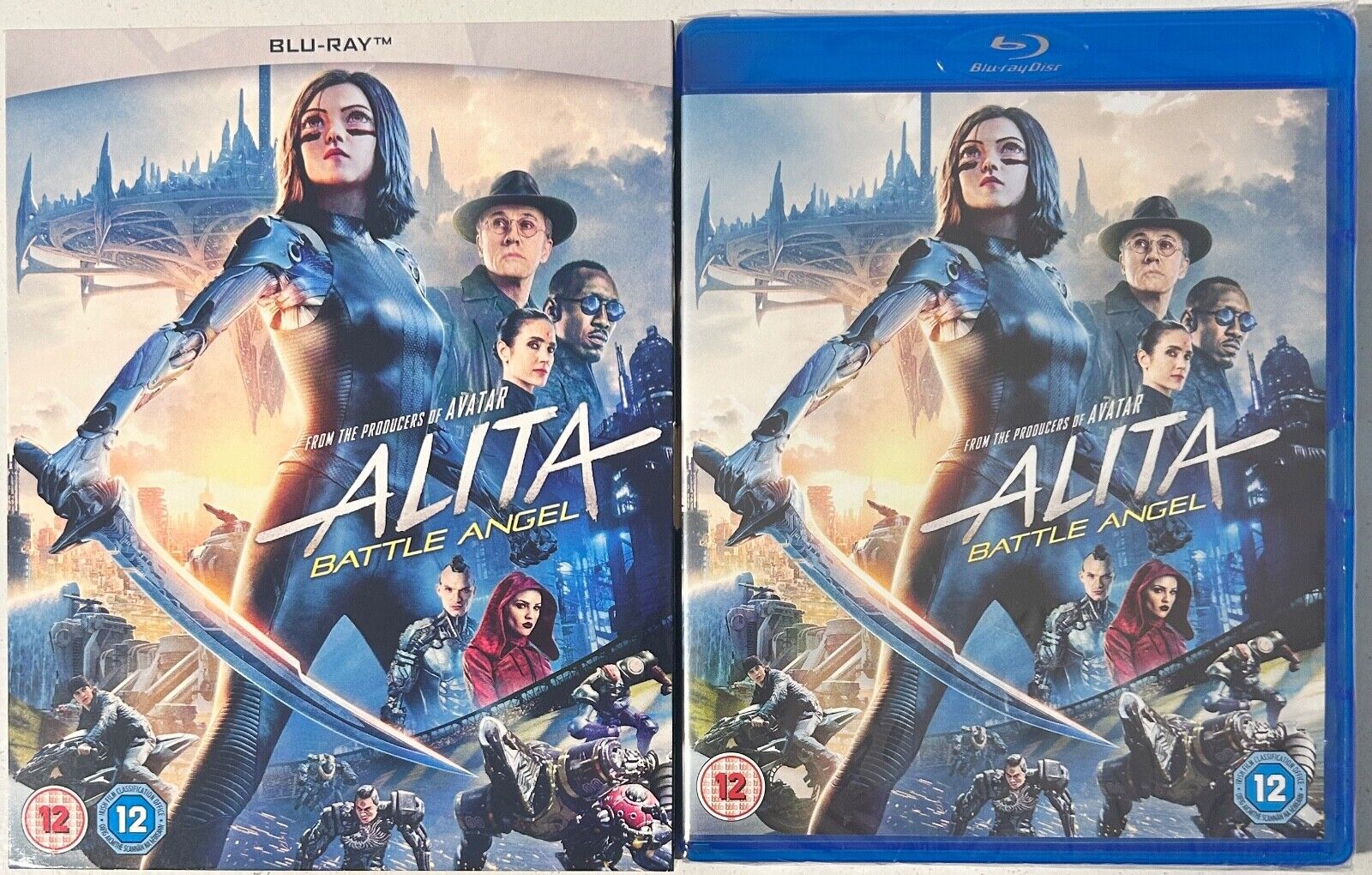 Alita: Battle Angel Blu-ray Cover