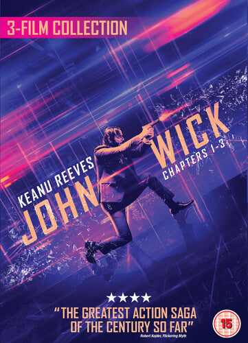 John Wick: 3-Film Collection DVD Cover