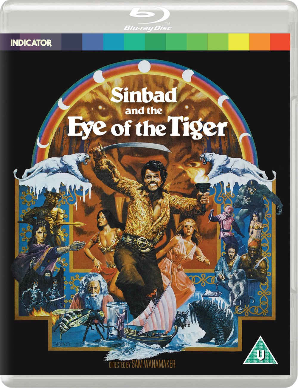 Sinbad and the Eye of the Tiger Blu-ray Cover