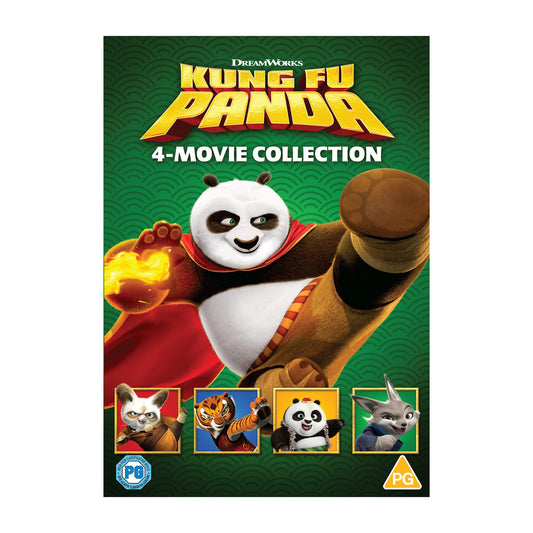 Kung Fu Panda: 4-Movie Collection DVD Cover
