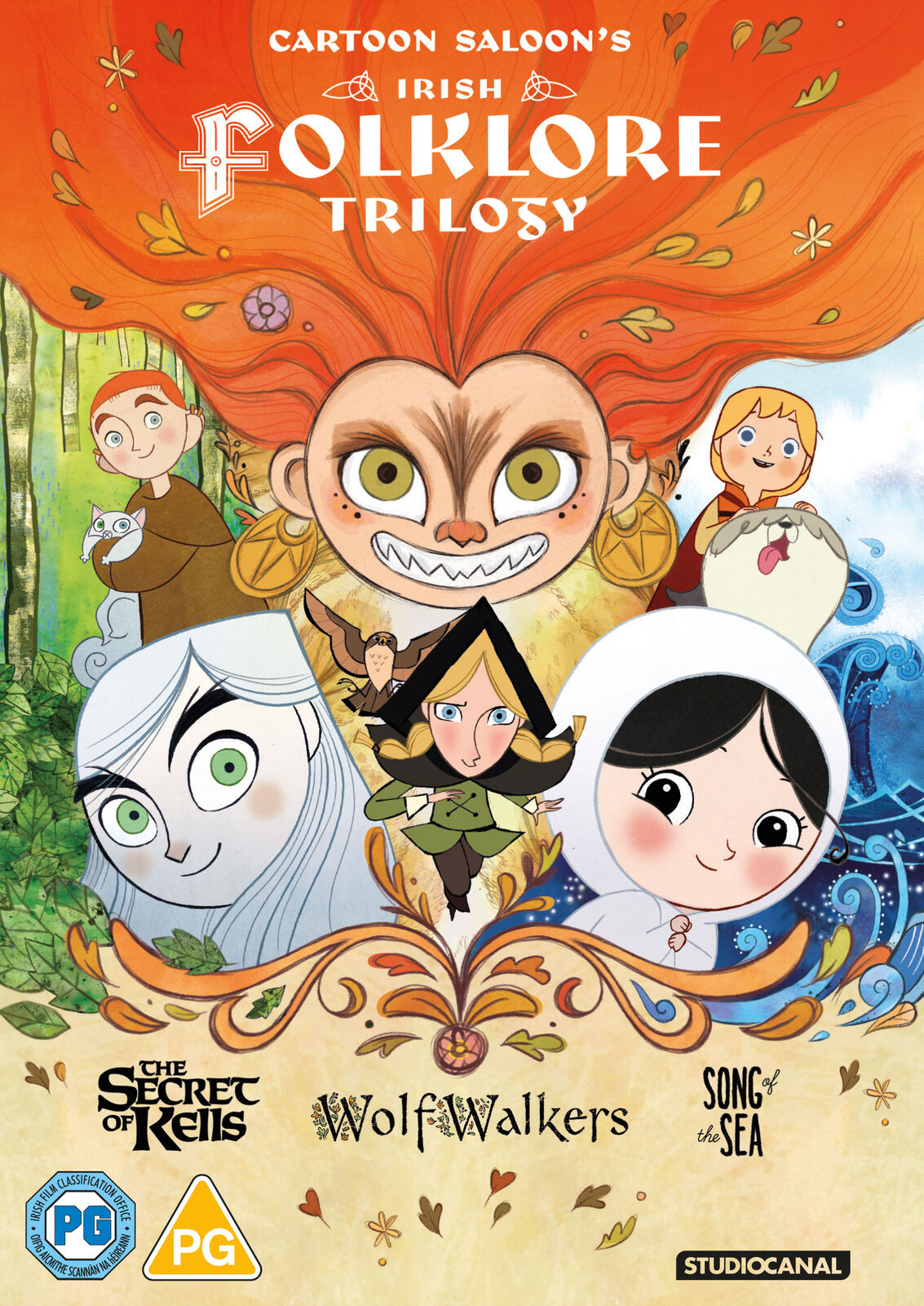 Cartoon Saloon's Irish Folklore Trilogy DVD Cover