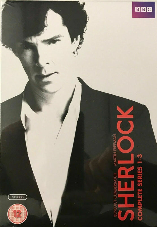 Sherlock Holmes Complete TV Series Collection Series 1,2 & 3 DVD Cover
