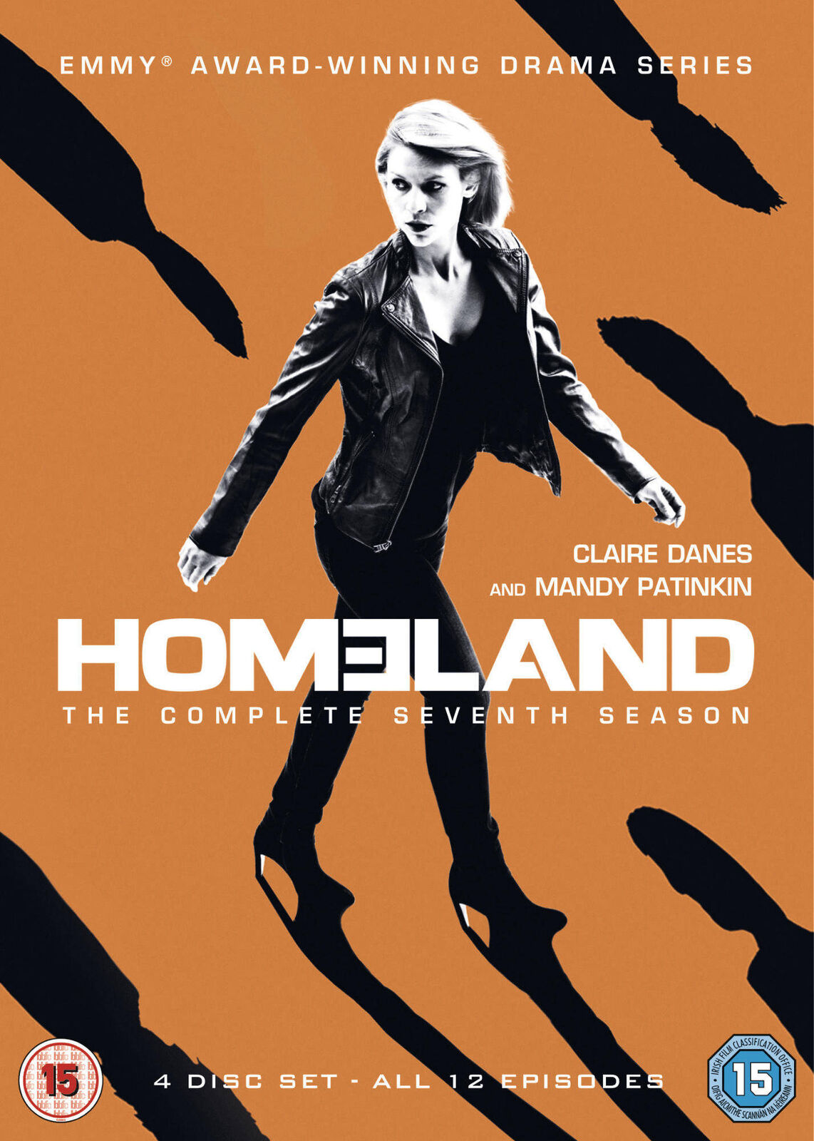 Homeland: Season 7 DVD Cover